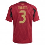 Günstige Fußballtrikots Belgien Theate 3 Kinder Heimtrikot EURO 2024 Kurzarm
